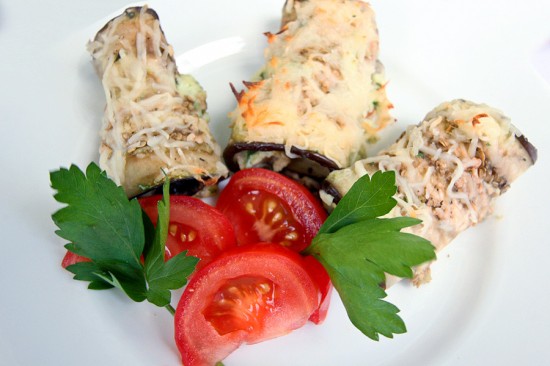 Mediterranean Eggplant Rollatini