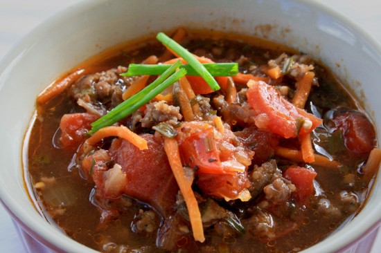 One Hour Italian Sausage Soup