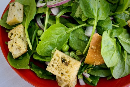Spring Pea and Mint Salad