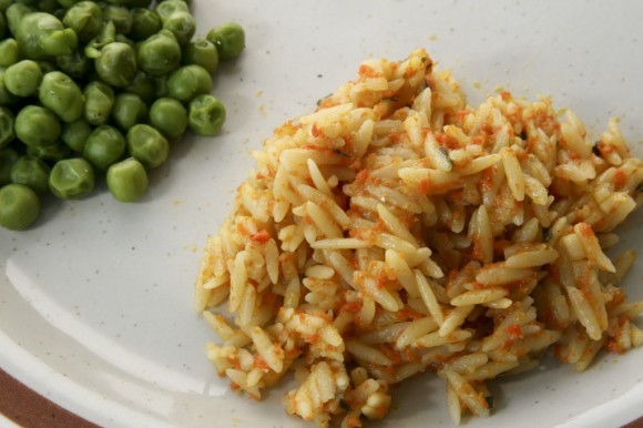 Herb and Carrot Orzo Herb and Carrot Orzo