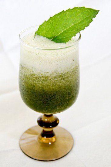 Melon and Mint Slush