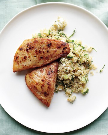 quinoa with dill