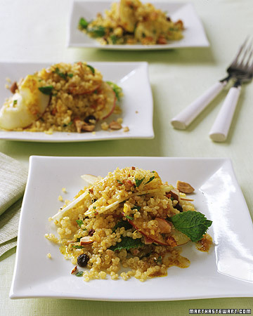 quinoa with mint