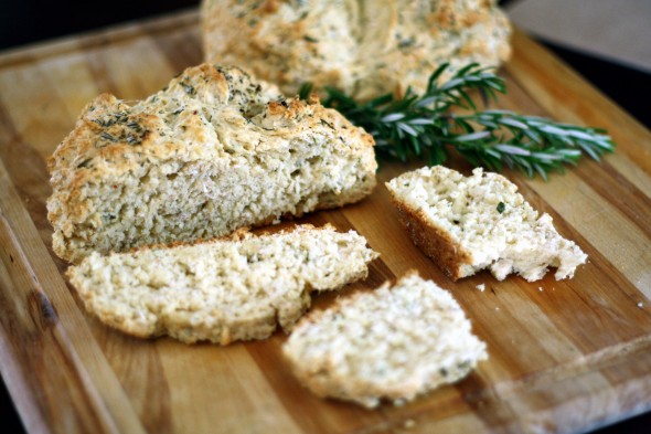 Irish Soda Bread with Rosemary